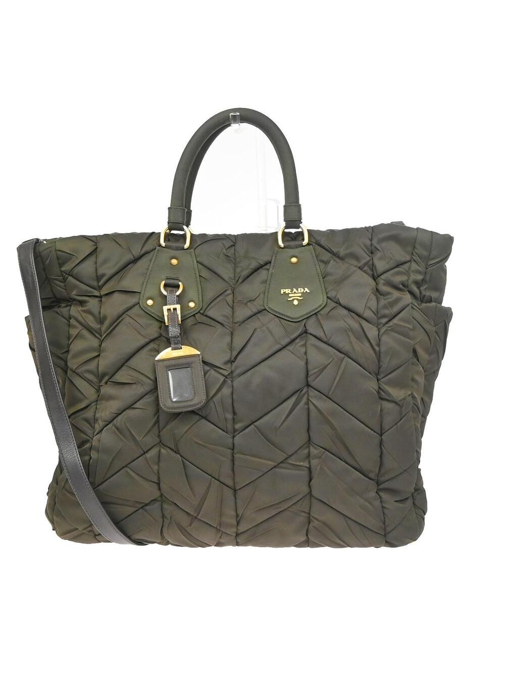 Prada Tessuto 2Way Shoulder Hand Tote #257521P48B
